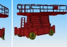 Wheeled scissor lifts PB PB S 170-24 E