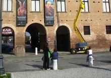 Wheeled Articulating Boom Lifts Basket SEL 19 Electron
