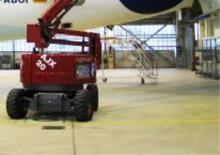 Wheeled Articulating Boom Lifts Basket SEL 20 AJX