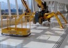 Wheeled Articulating Boom Lifts Basket Spider 25 W-E
