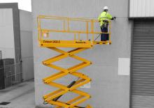 Wheeled scissor lifts Haulotte Compact 10N