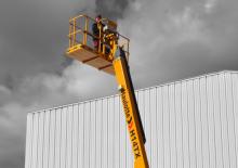 Wheeled Telescopic Boom Lifts Haulotte H14 TX