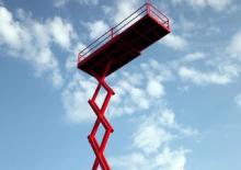 Wheeled scissor lifts PB PB S225-24DS 4x4