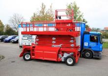 Wheeled scissor lifts PB PB S240-24E 4x4