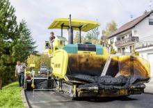 Paletli asfalt zemin kaldırıcıları Ammann AFT 500-2