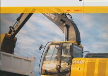 Paletli ekskavatörler John Deere Construction 200D