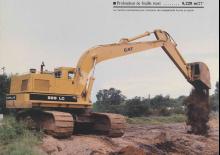 Paletli ekskavatörler Caterpillar 229