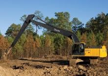 Paletli ekskavatörler John Deere Construction 240D