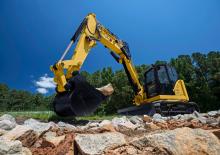 Paletli ekskavatörler Caterpillar 309CR VAB