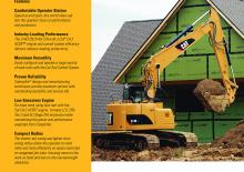 Paletli ekskavatörler Caterpillar 314D CR
