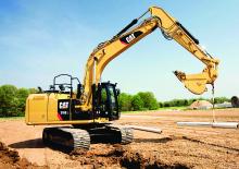 Paletli ekskavatörler Caterpillar 316E