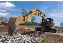 Paletli ekskavatörler Caterpillar 318F L