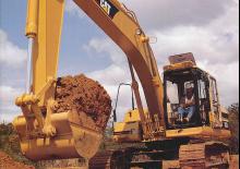 Paletli ekskavatörler Caterpillar 320B
