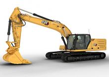 Paletli ekskavatörler Caterpillar 323
