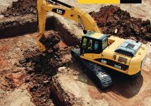 Paletli ekskavatörler Caterpillar 325D