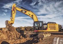 Paletli ekskavatörler Caterpillar 336E L