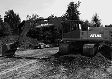 Paletli ekskavatörler Atlas 340 LC