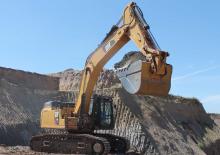 Paletli ekskavatörler Caterpillar 349E L