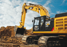 Paletli ekskavatörler Caterpillar 349E L