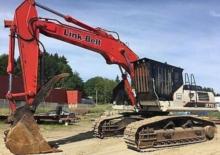 Paletli ekskavatörler Link-Belt 370 LX Road Builder