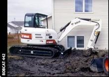 Paletli ekskavatörler Bobcat 442