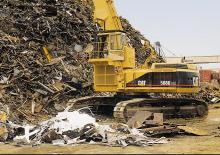 Paletli ekskavatörler Caterpillar 5080