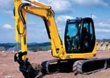 Paletli ekskavatörler JCB 8080