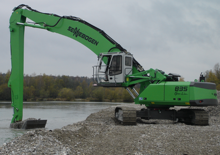 Paletli ekskavatörler Sennebogen 835 R-HD