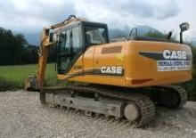 Paletli ekskavatörler Case CX 210 B LR