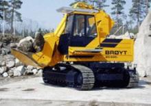 Paletli ekskavatörler BRØYT D 600 T