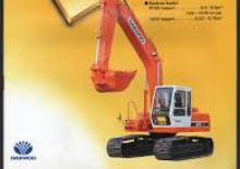 Paletli ekskavatörler Daewoo DH170