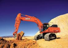 Paletli ekskavatörler Doosan DX490LC-5