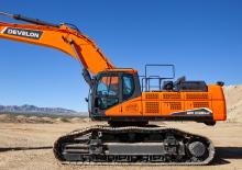 Paletli ekskavatörler Develon DX530LC-7