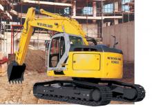 Paletli ekskavatörler New Holland E 235 B SR