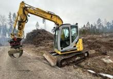 Paletli ekskavatörler New Holland E 70 SR M