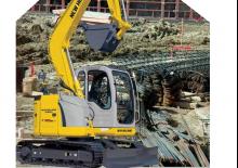 Paletli ekskavatörler New Holland E 70 SR