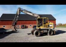 Paletli ekskavatörler Akerman-Volvo EC 150 C