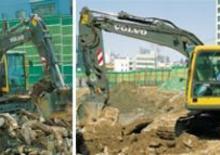 Paletli ekskavatörler Volvo EC140LC