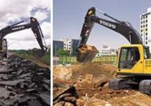 Paletli ekskavatörler Volvo EC160BLC