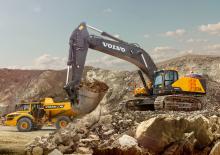 Paletli ekskavatörler Volvo EC750E