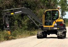 Paletli ekskavatörler Volvo ECR88R
