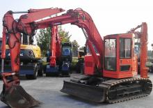 Paletli ekskavatörler Hitachi EX 60 UR