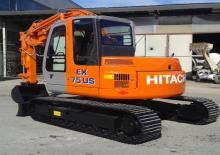 Paletli ekskavatörler Hitachi EX 75 US