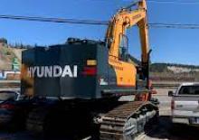 Paletli ekskavatörler Hyundai HX260HW