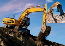 Paletli ekskavatörler JCB JS 330 NL ME
