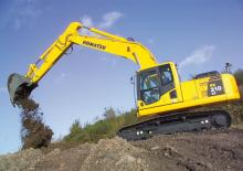 Paletli ekskavatörler Komatsu PC210-8