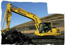 Paletli ekskavatörler Komatsu PC210LCD-8