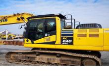 Paletli ekskavatörler Komatsu PC240NLCD-10
