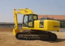 Paletli ekskavatörler Komatsu PC270-7
