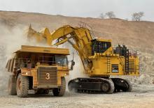 Paletli ekskavatörler Komatsu PC3000-11 